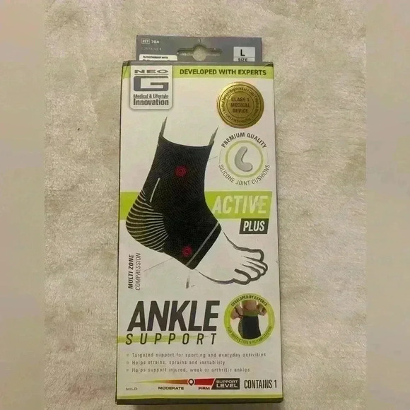 Neo-G Ankle Compression Sleeve NIB sealed package never opened - Picture 1 of 7